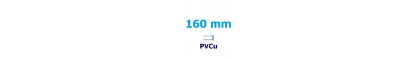 160 mm PVCu